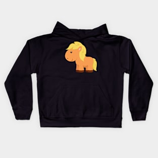 Mini Pony Little Horse Minipony Kids Hoodie